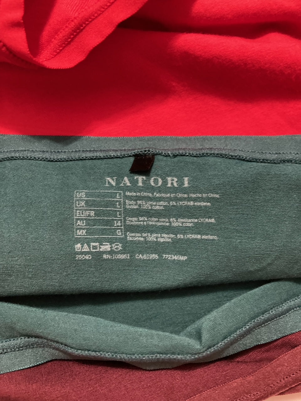 NATORI Bliss Bare Cotton High Cut Brief 3-pack ASSORTED L