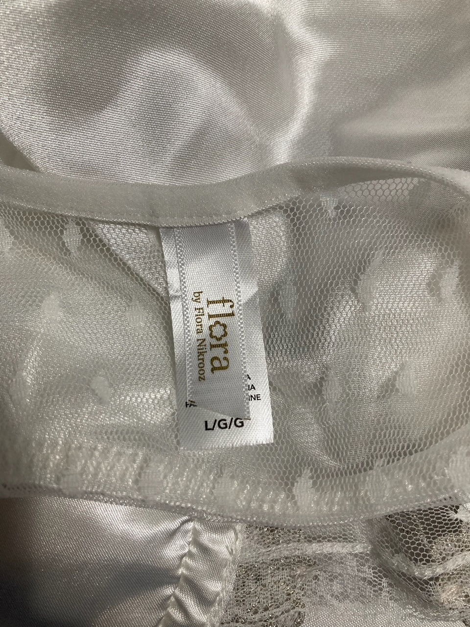 FLORA NIKROZ Stella Gown IVORY L