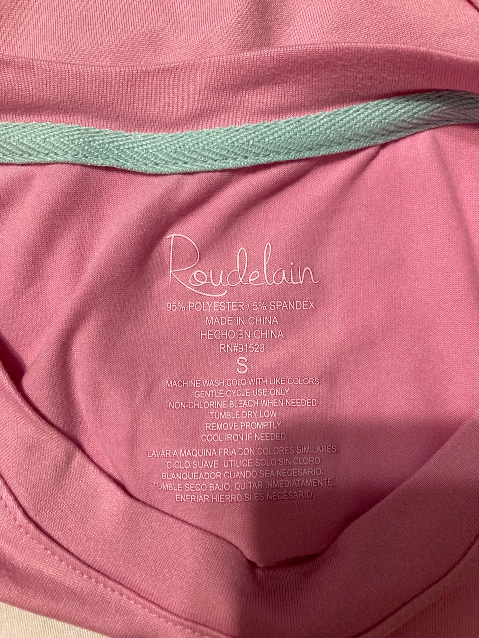 ROUDELAIN Pajama Shirt Round neck PINK S