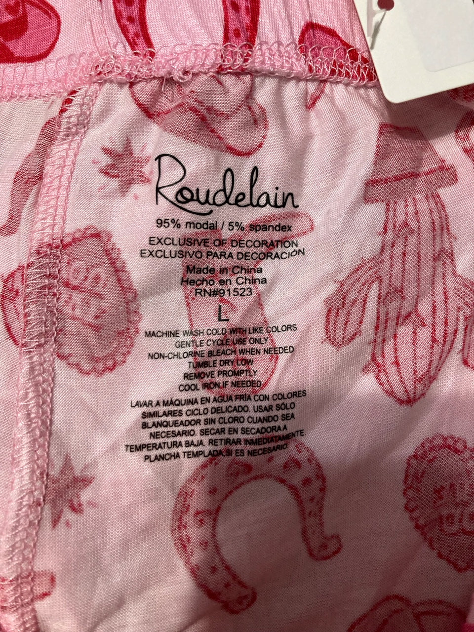ROUDELAIN Fairytale Pants pajama RED L