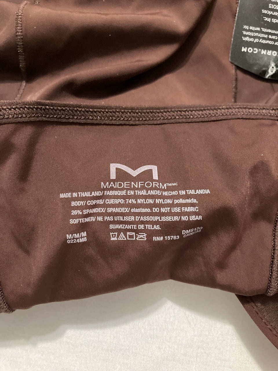 MAIDENFORM Tummy Shaping Cami Wireless Foam Cami BROWN M