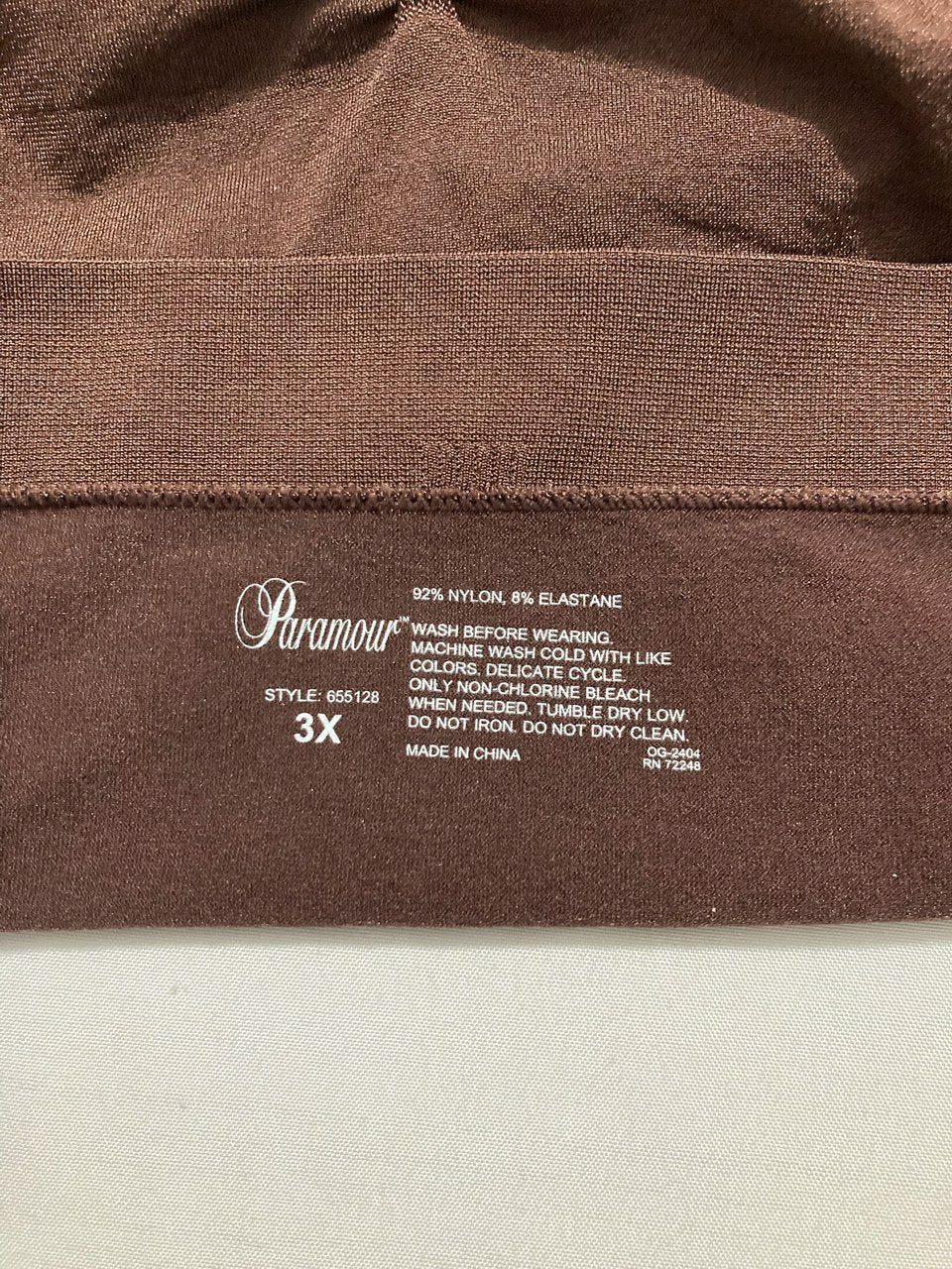 PARAMOUR Body Smooth Seamless Brief COCOA 3X