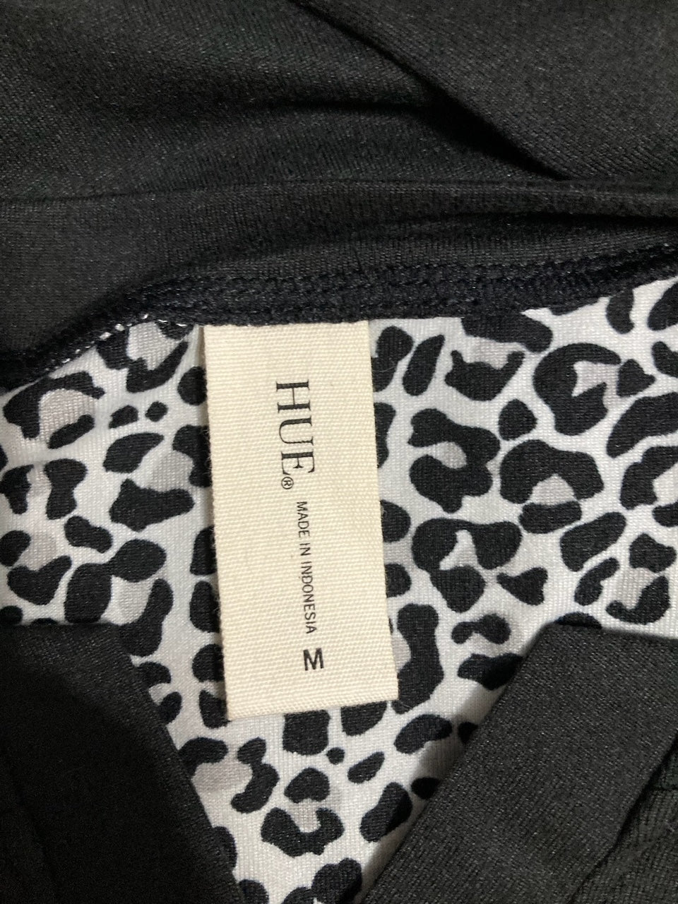 HUE Timeless Soft Jersey Winter Pajama BLACK M