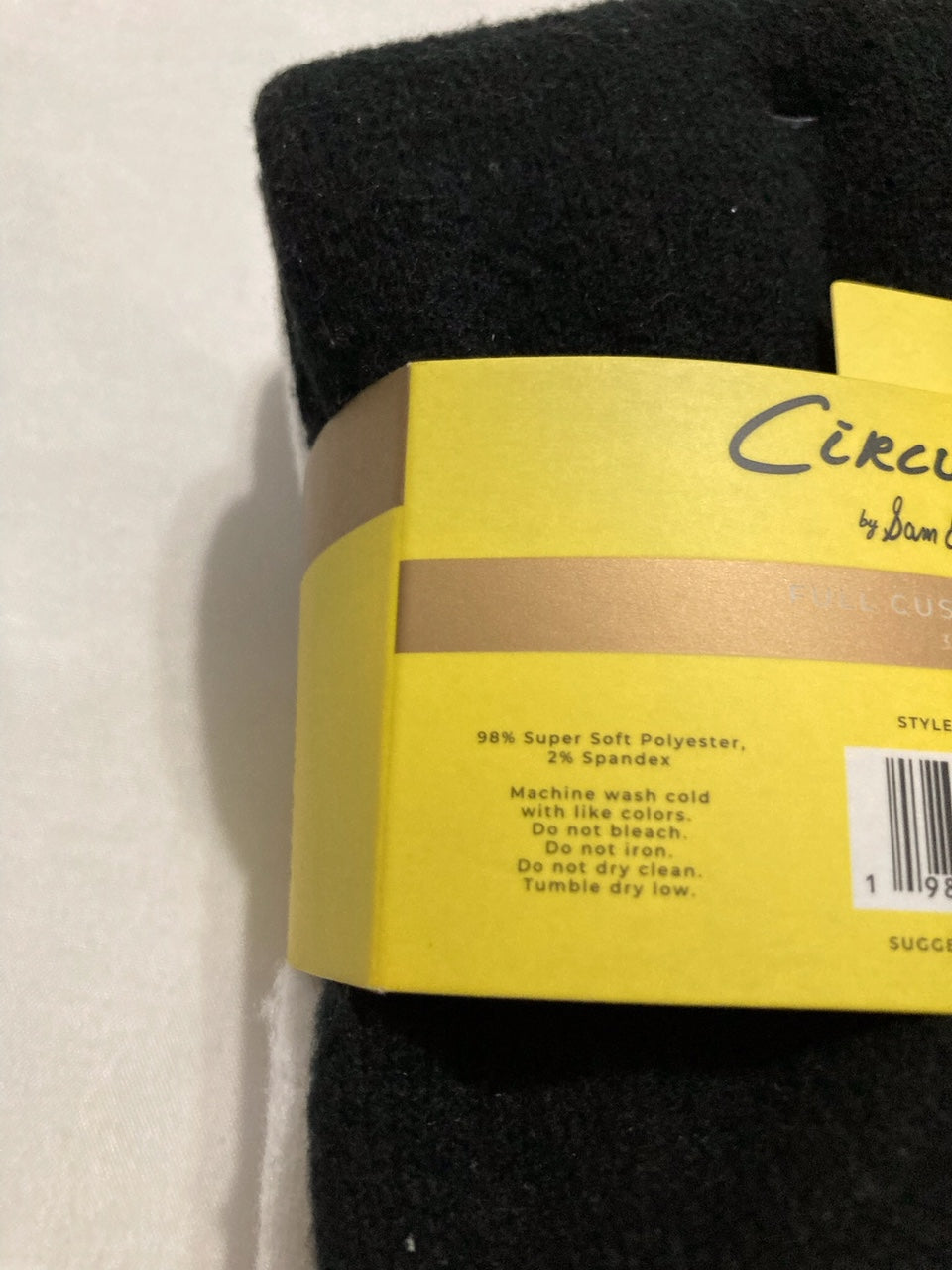 CIRCUS BY SAM EDELMAN 2pk Varsity Striped Ankle Socks BLACK/WHITE 5-10