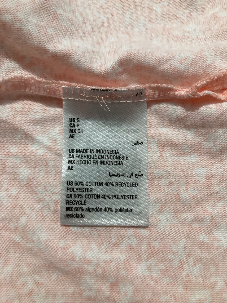 CHARTER CLUB Printed Short-Sleeve Sleepshirt CORAL S