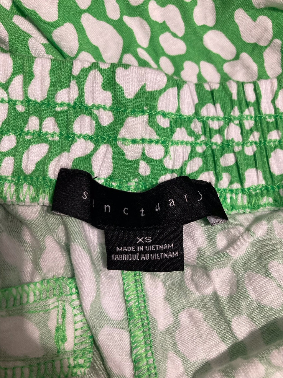 SANCTUARY Long Pajama Botton GREEN XS