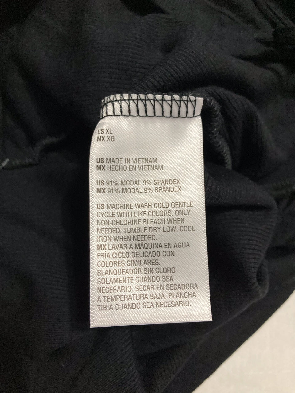 STATE OF DAY Sleepweart botton long pants BLACK XL