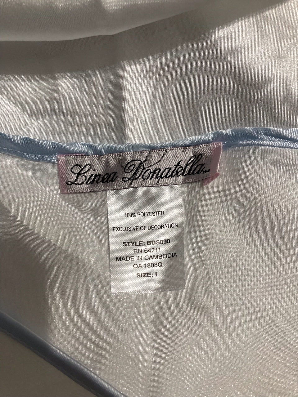 LINEA DONATELLA Chemise Babydoll WHITE L