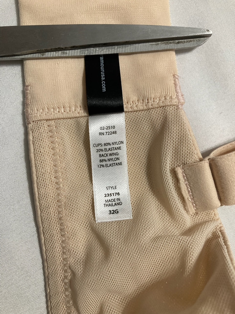 FELINA Versafit Breathable T-Shirt Bra Seamless Demi Coverage BARE 32G