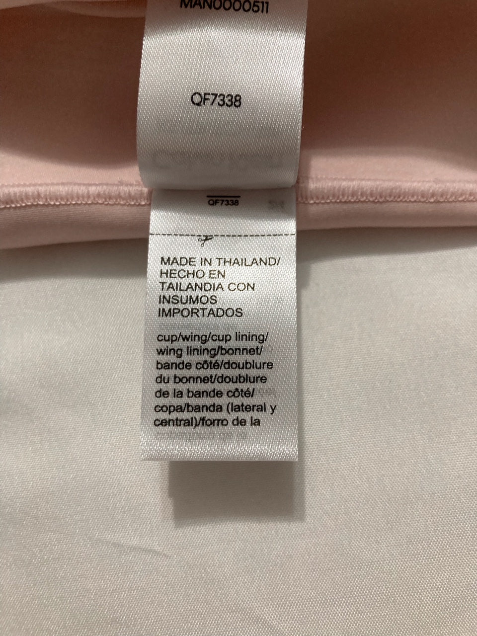 CALVIN KLEIN Invisibles Unlined Bralette PINK XS
