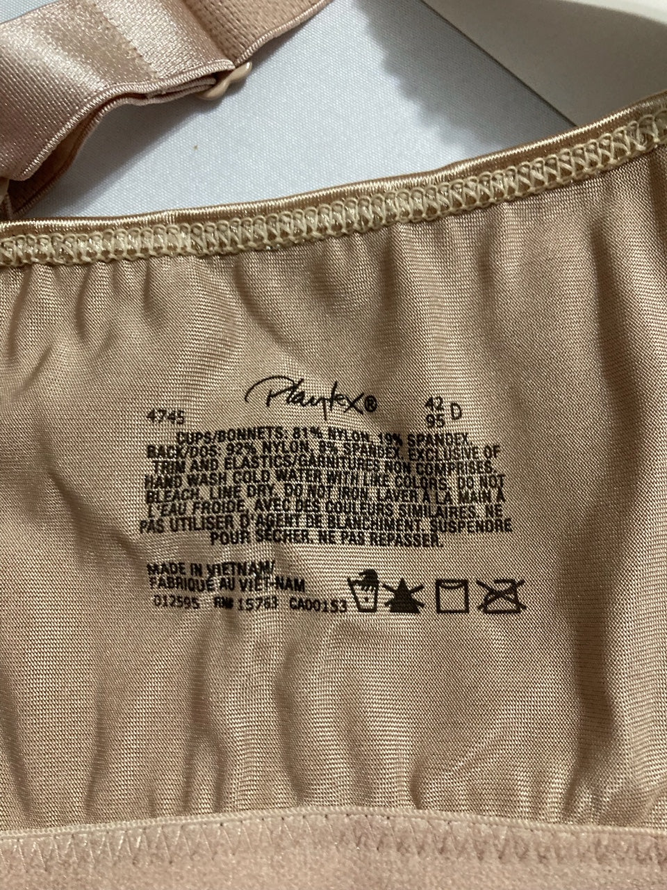 PLAYTEX 18 Hour Ultimate Lift and Support Wire-Free Bra TOFFEE 42D