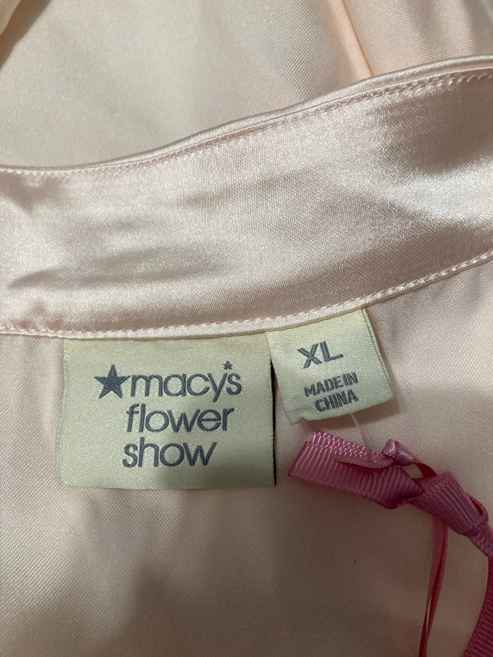 MACYS Top and Shorts, 2-Piece Set CREAM PINK XL