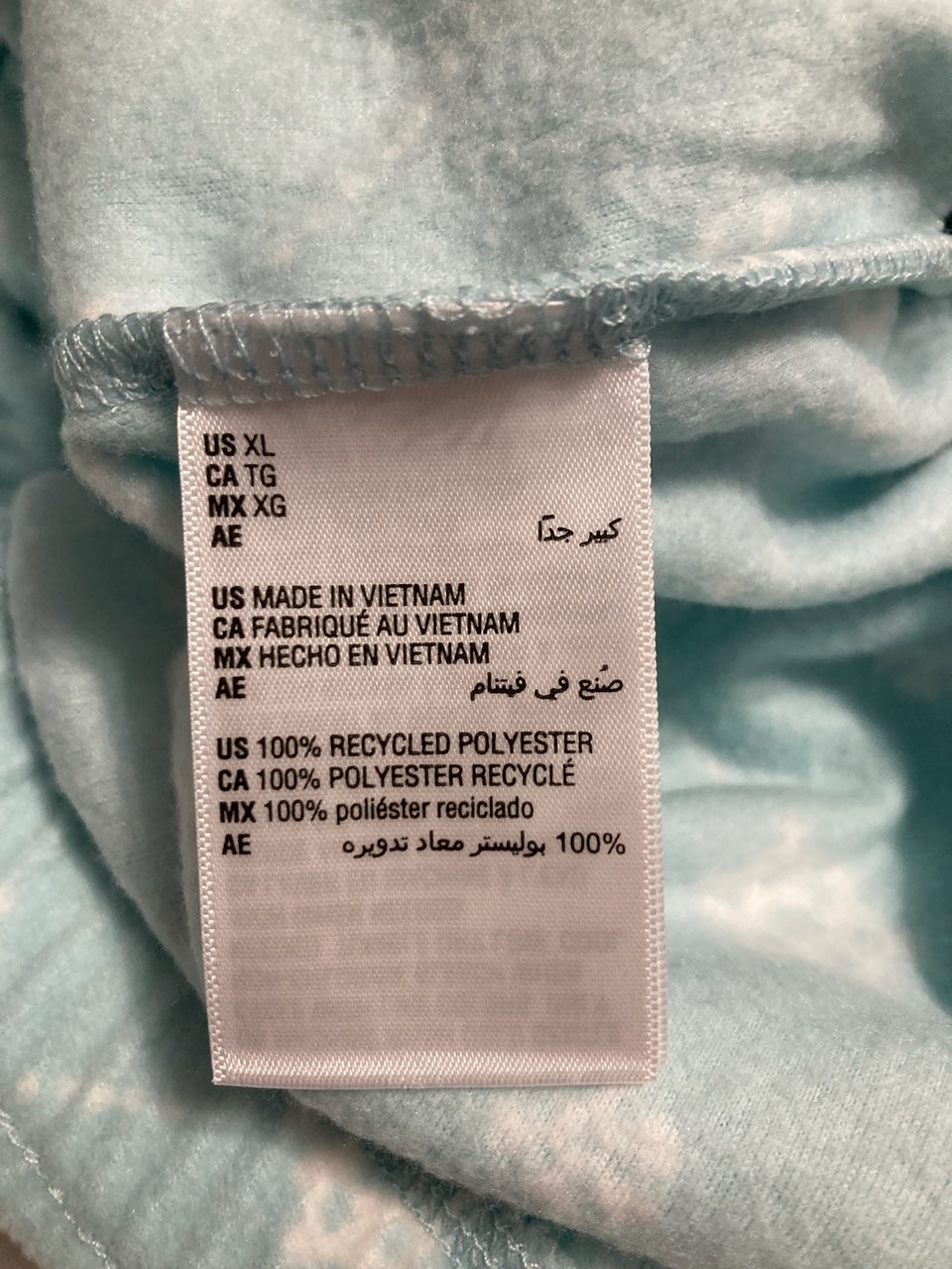 CHARTER CLUBSnowflake Dreams Plush PJ Pants LIGHT BLUE XL