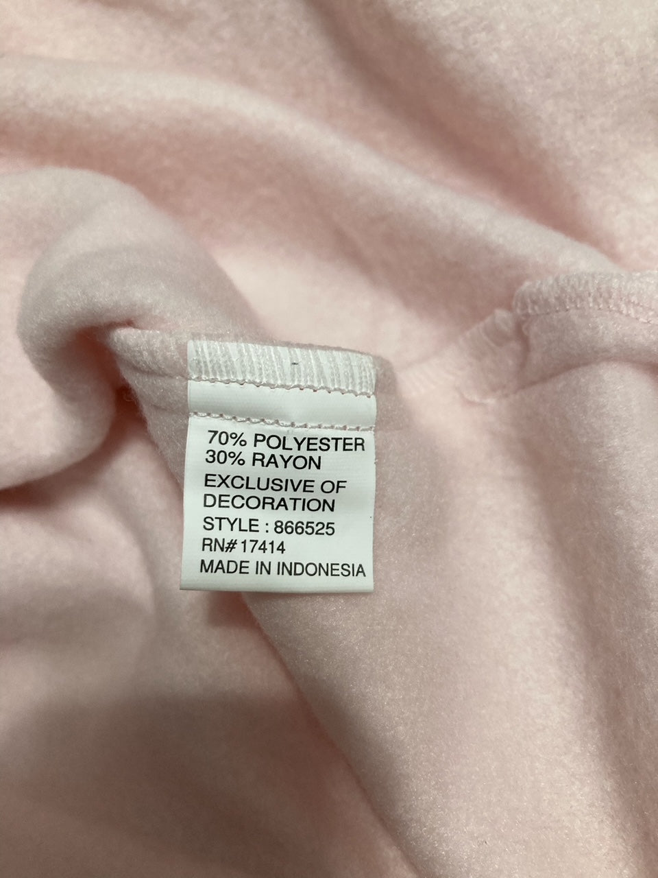 MISS ELAINE Long Robe with Pockets and Zipper PINK L