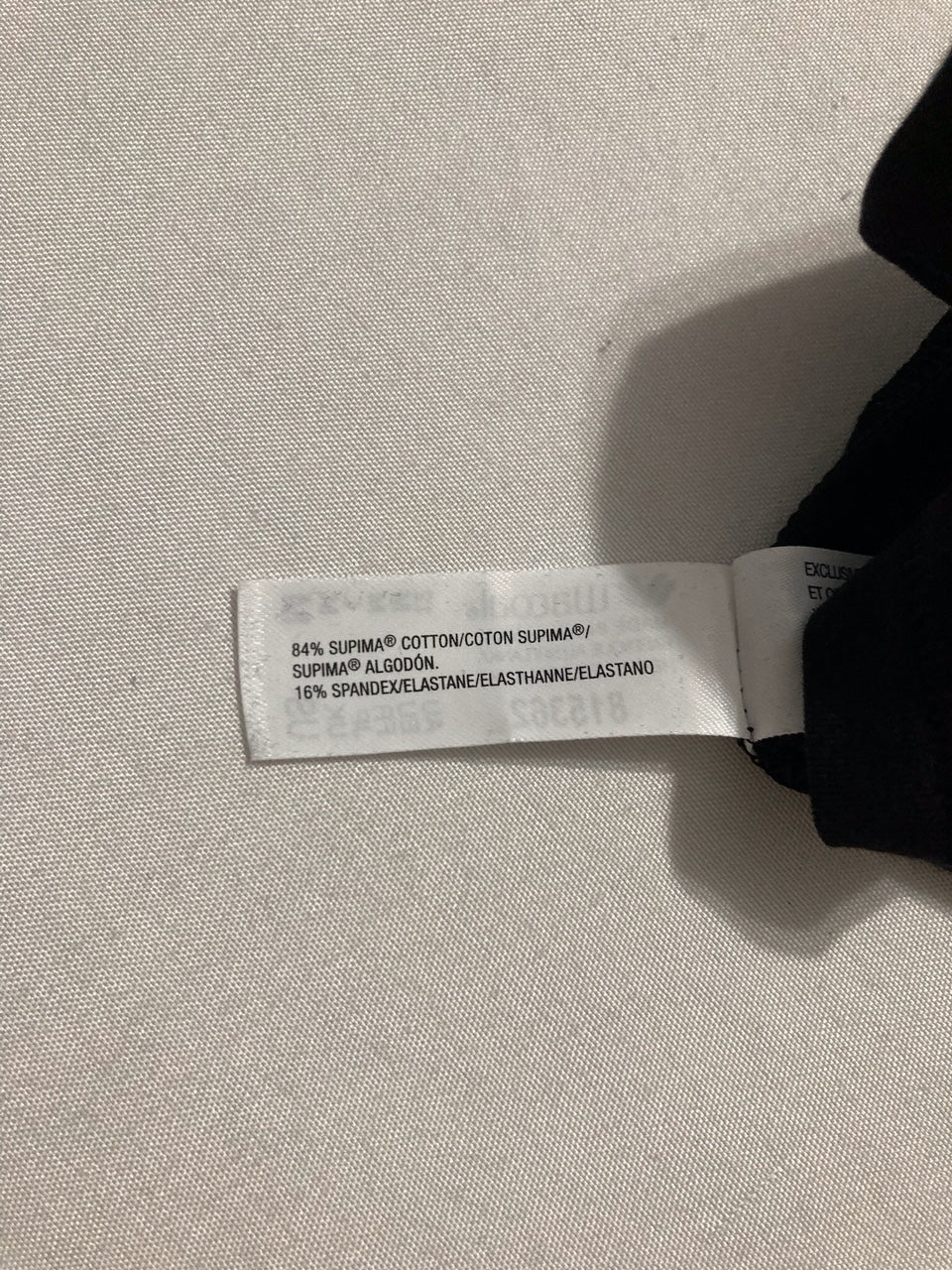 NWD WACOAL Understated Cotton Tank Top BLACK M