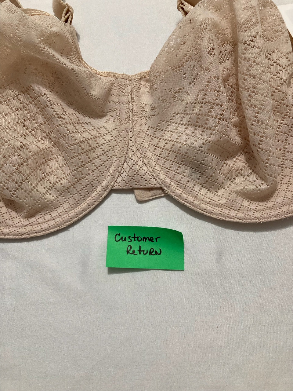 NWD WACOAL Visual Effects Minimizer Bra SAND 38G