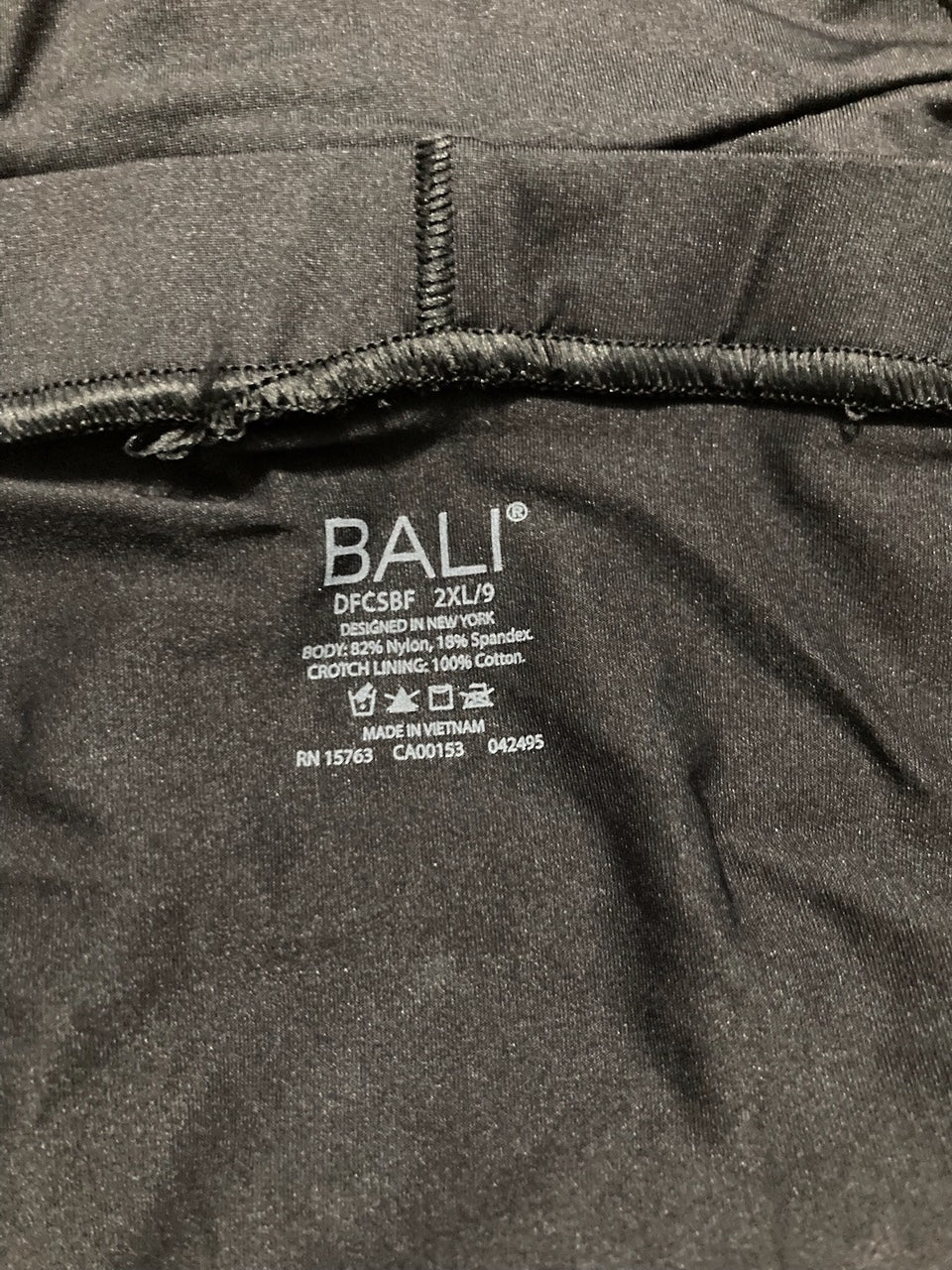 NWD BALI Coolest Smoothing High-Waist Brief Panty BLACK XL