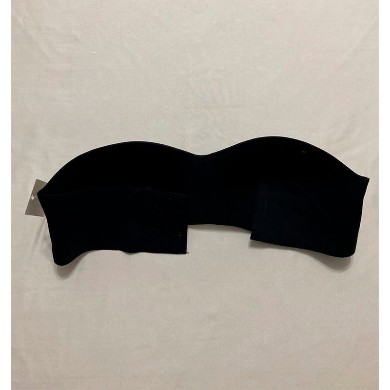 NWD MAIDENFORM Women's Pure Comfort Wireless Strapless Bandeau Bra BLACK L
