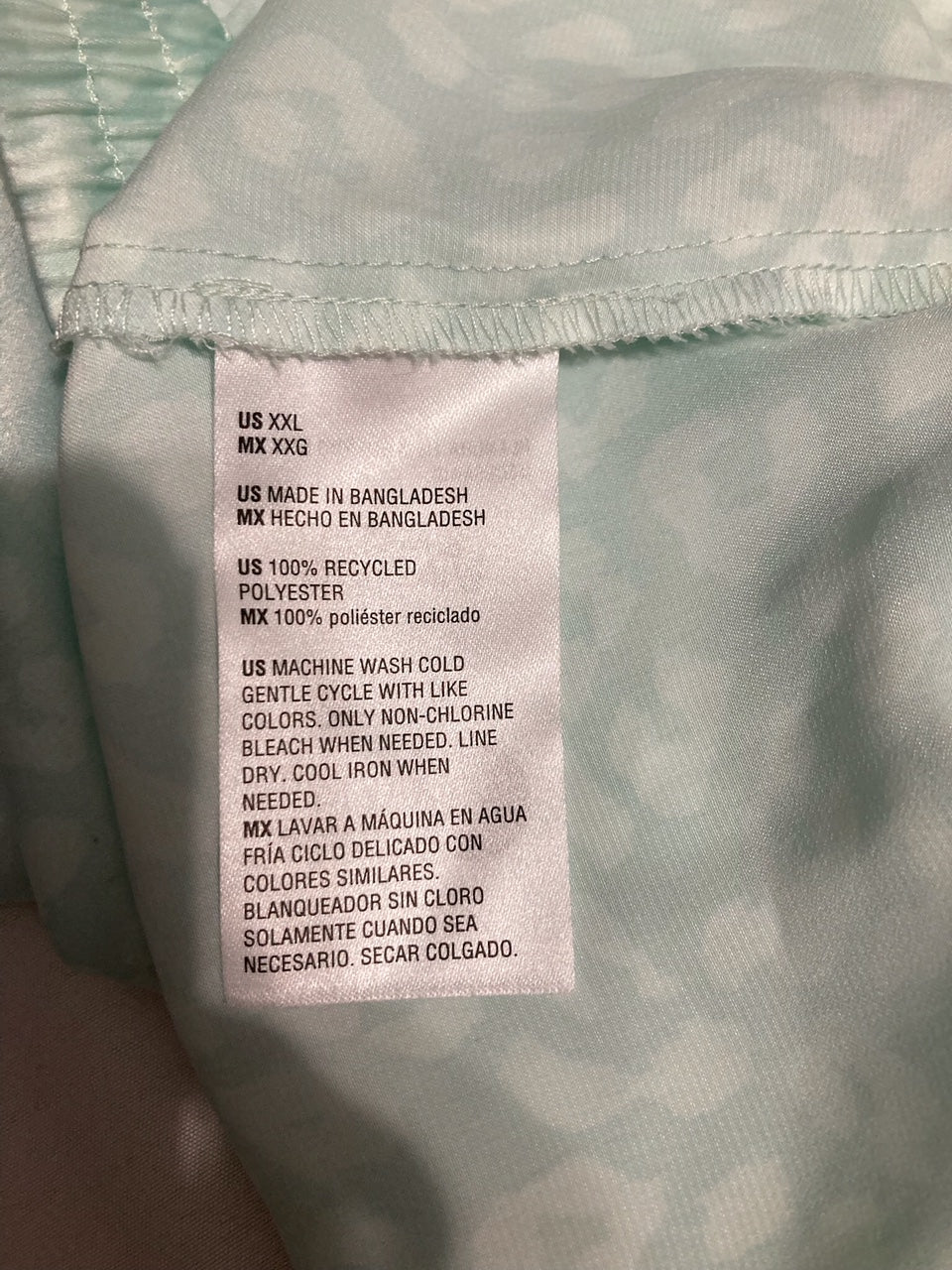 STATE OF DAY long pants pajama GREEN MINT XXL