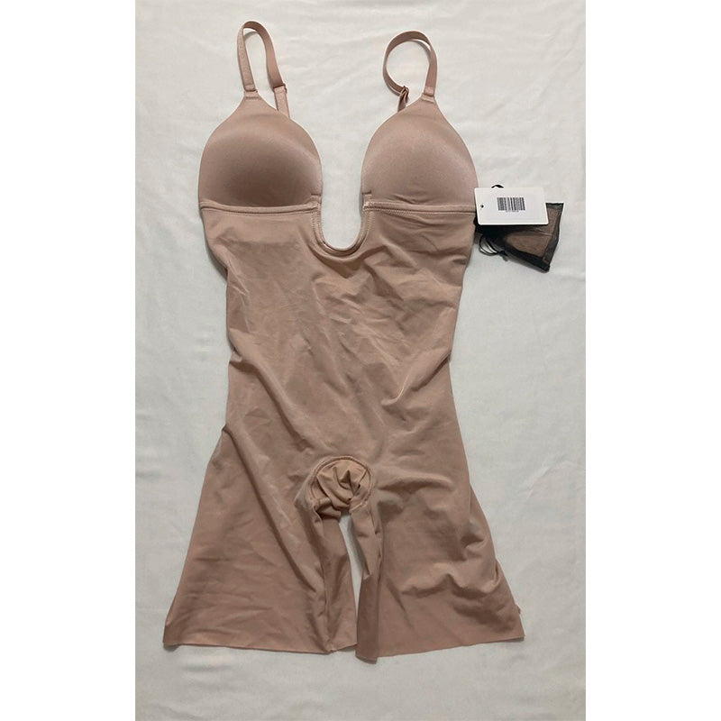 SPANX reducing bodysuit NUDE S