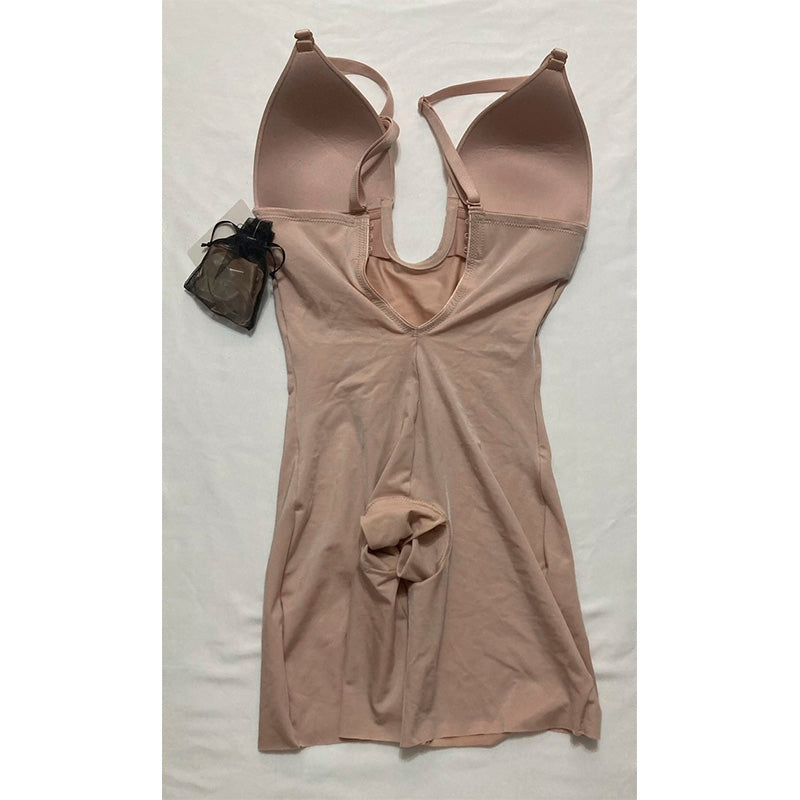 SPANX reducing bodysuit NUDE S