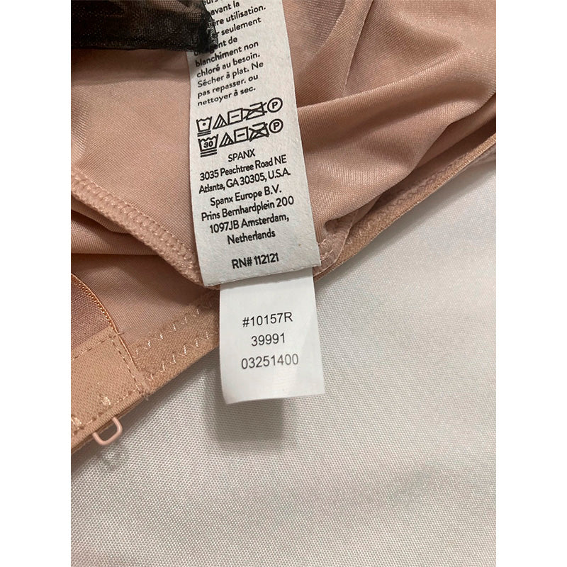 SPANX reducing bodysuit NUDE S