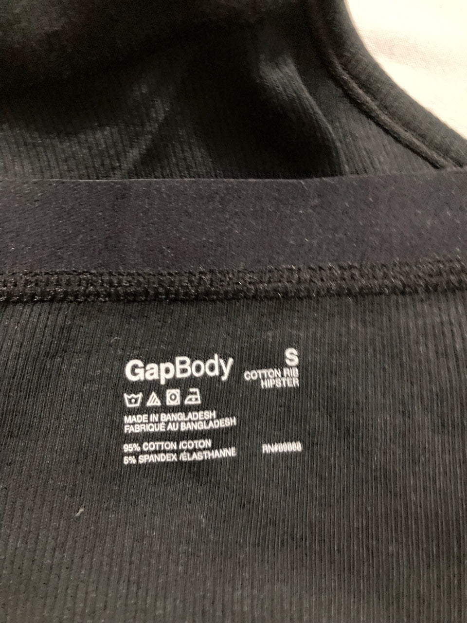 GAPBODY Logo Comfort Hipster Underwear BLACK S