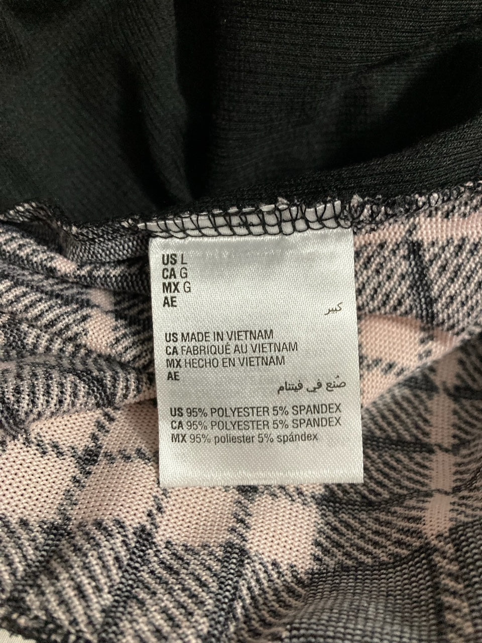 JENNI Cotton Flannel Pajama Pants PEACH L