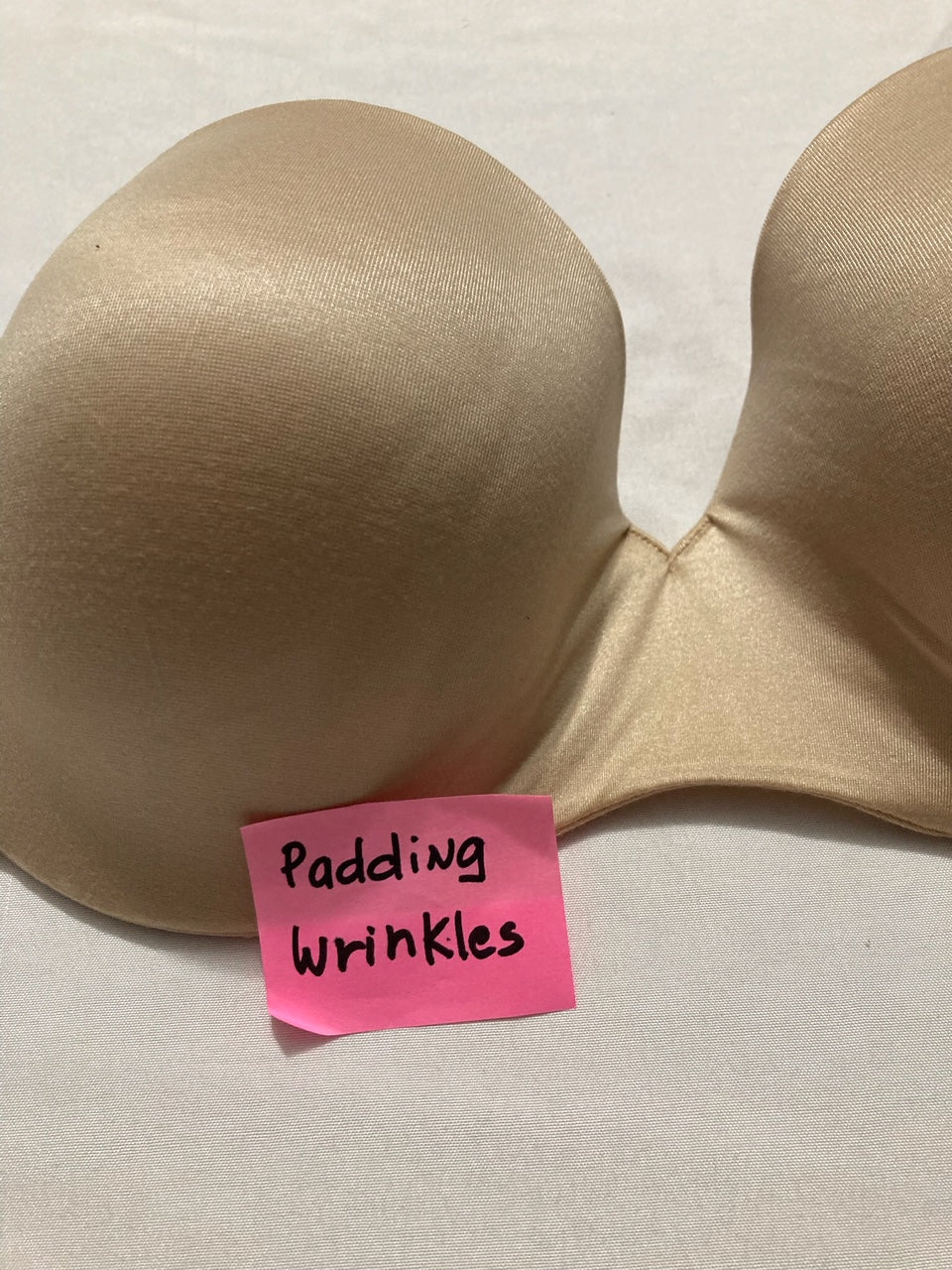 NWD MAIDENFORM Strapless Shaping with Lift Underwire Bra NUDE 38C