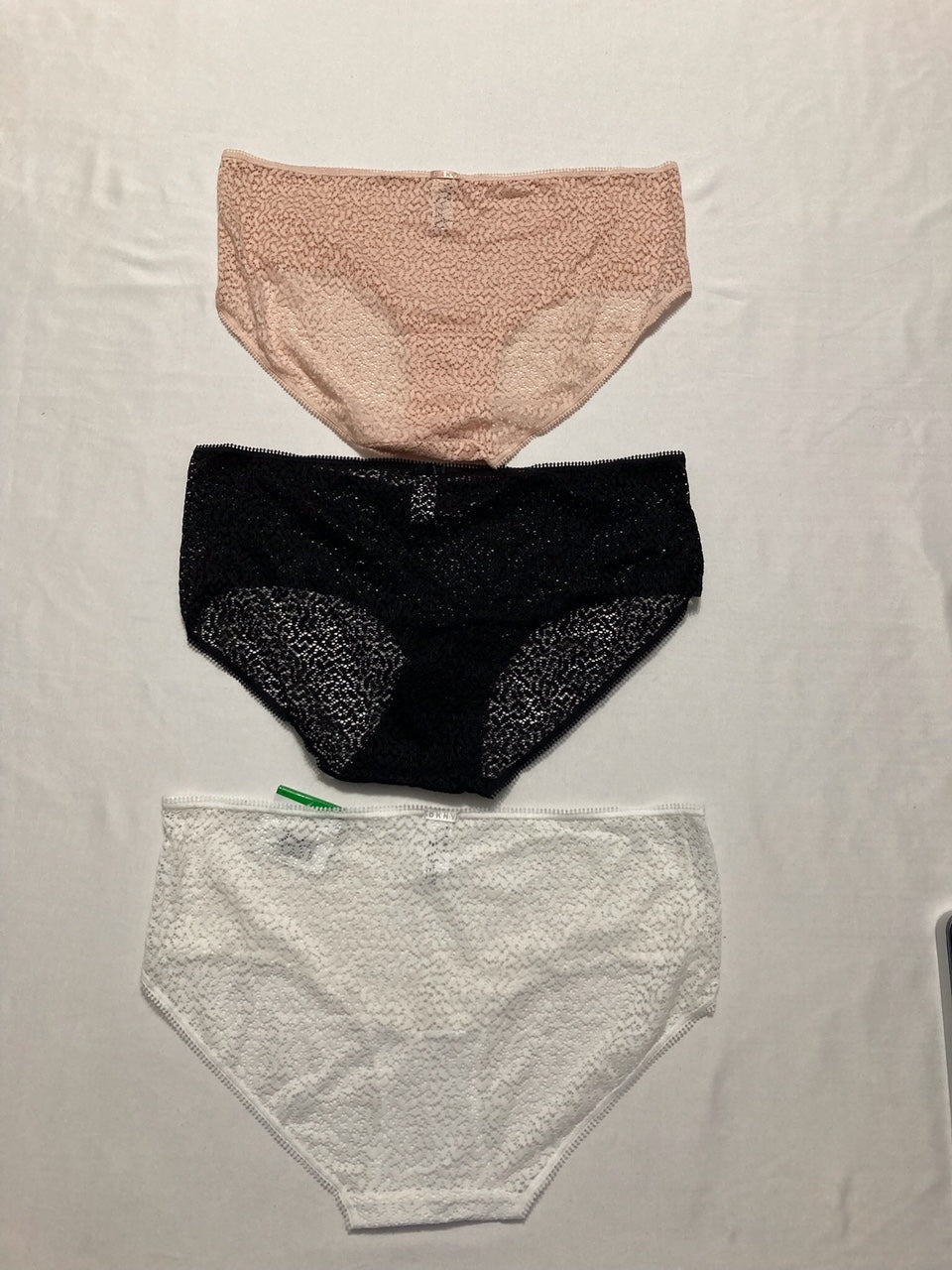 DKNY Modern Lace 3-Pack Hipster Briefs MULTICOLOR L