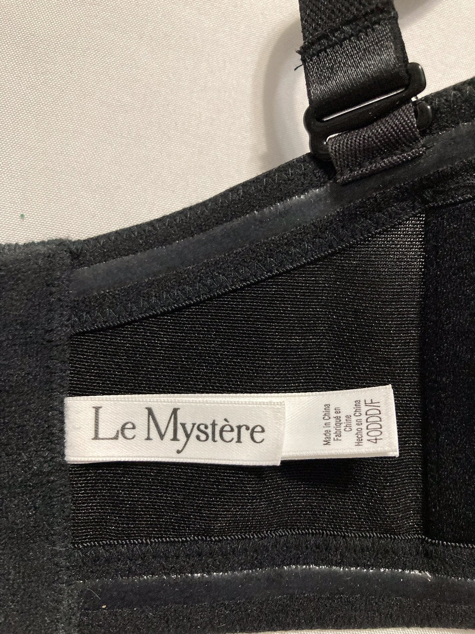 LE MYSTÈRE Soiree Bra BLACK 40DDD
