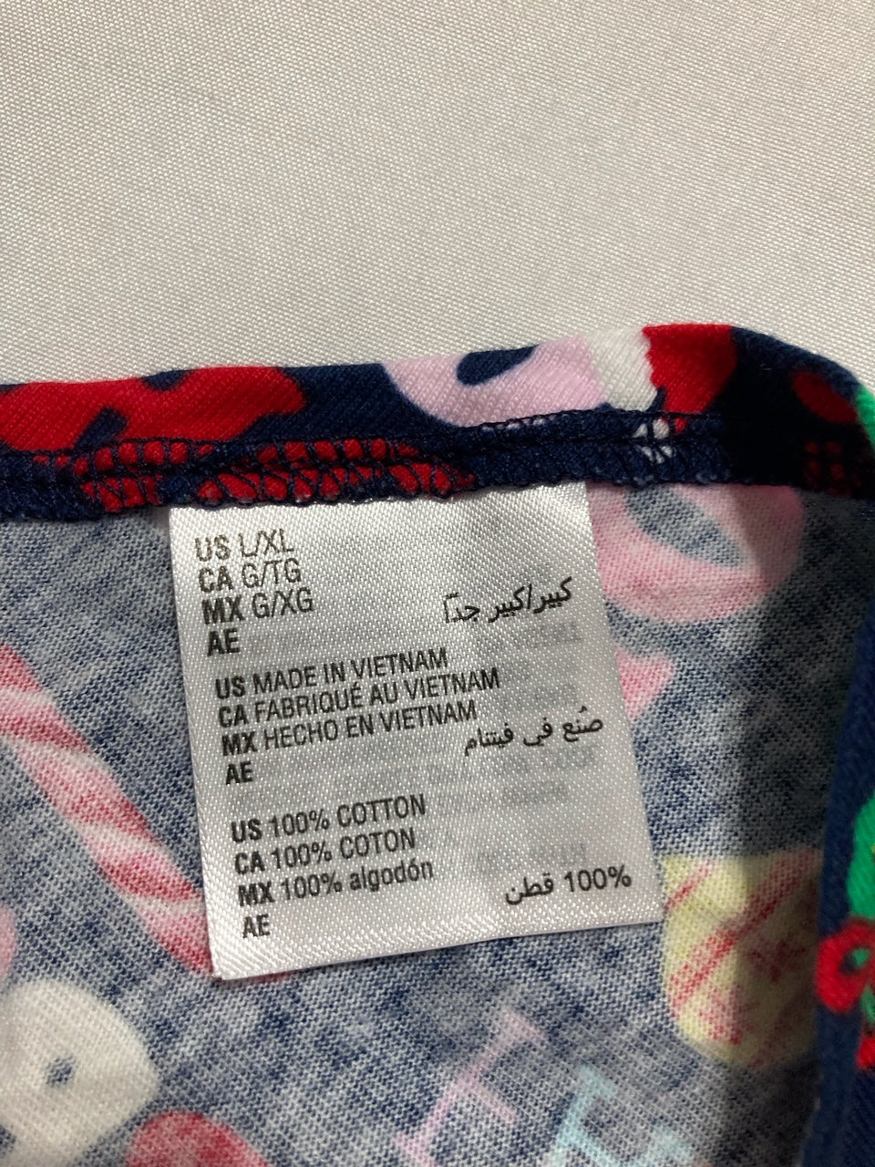 Family PJ's Pet's Matching Holiday Toss Cotton Pet Bandana MULTICOLOR L