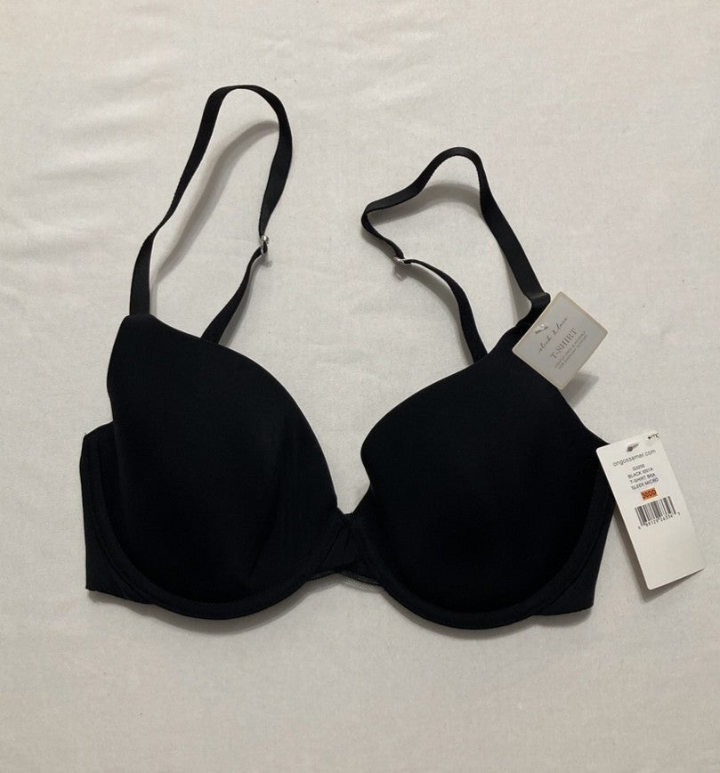 ON GOSSAMER Sleek Micro Everyday T-Shirt Bra BLACK 30DD