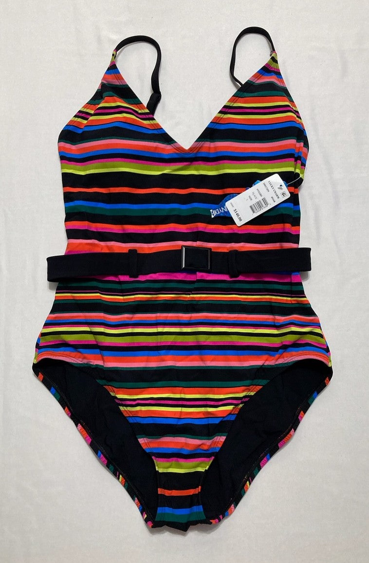 SKINNY DIPPERS Swimwear Lucky Charm Soft Cup One Piece Swimsuit MULTICOLOR L