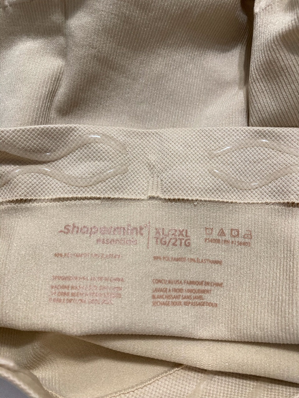 SHAPERMINT Essentials All Day Every Day High-Waisted Shaper Panty CHAI XL