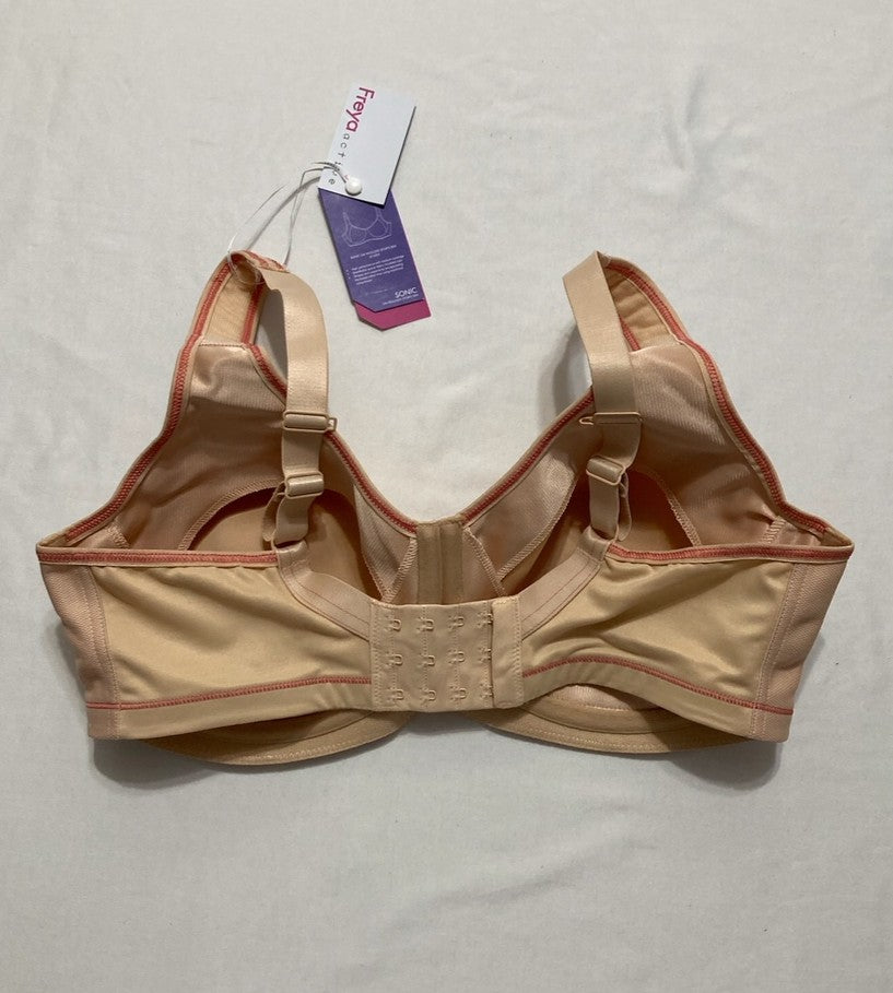FREYA Sonic Underwire Sports Bra NUDE 34DDD