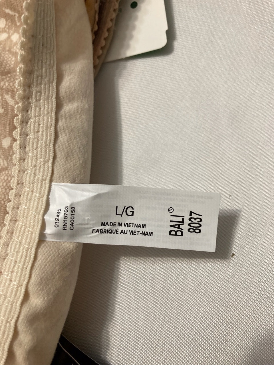 BALI Shapewear Brief Light Control Smoothing Tummy Control 2-Pack NUDE L