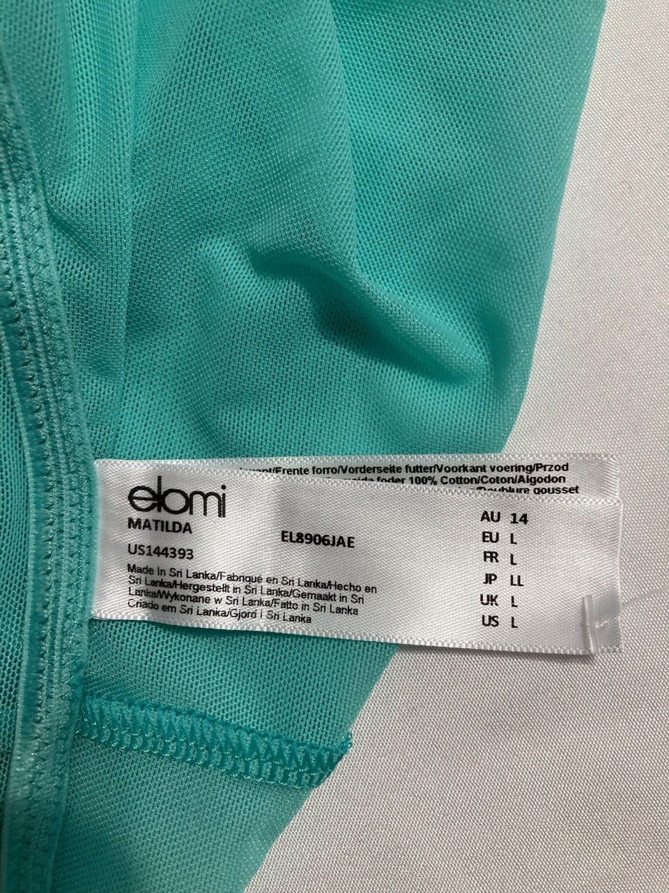 ELOMI Matilda Full Coverage Brief JADE L