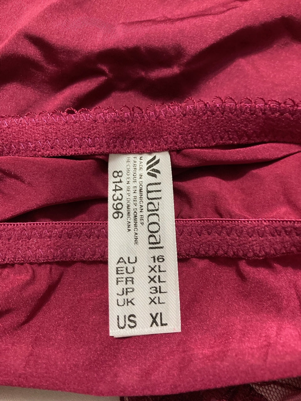 WACOAL After Dark Chemise RED XL