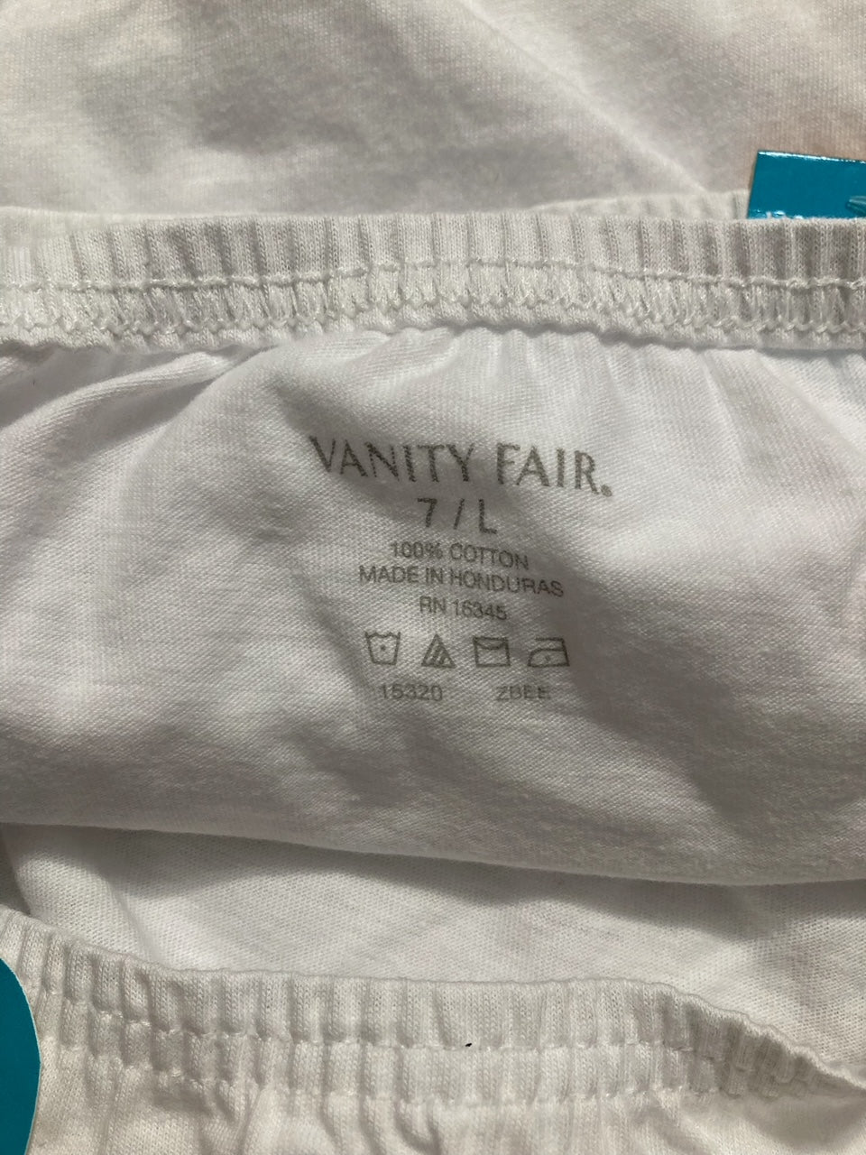 VANITY FAIRHigh Waisted Underwear 3 Pack STAR WHITE L