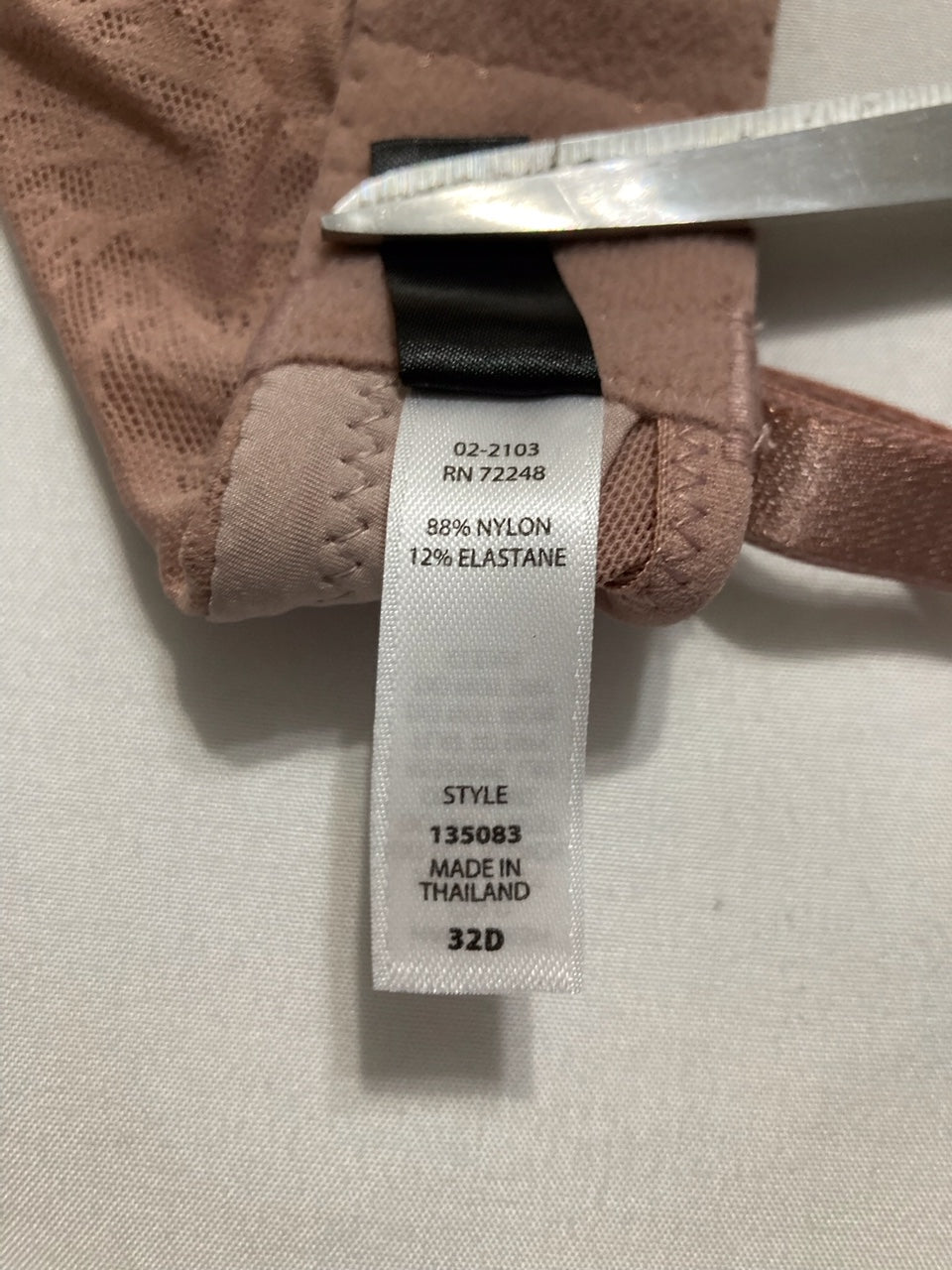 FELINA Paramour Jessamine Side Smoothing Contour Bra NUDE 32D