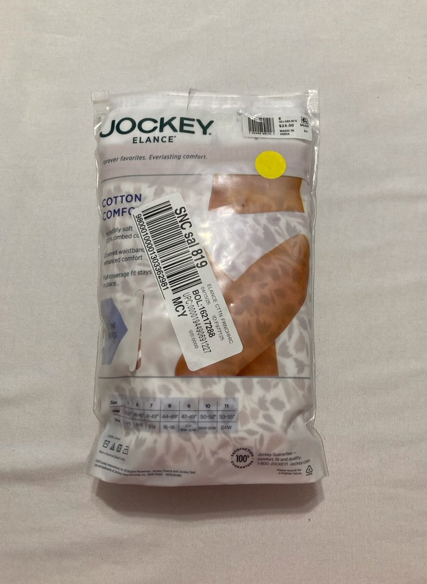 JOCKEY Underwear Plus Size Elance French Cut - 3 Pack MULTICOLOR 8