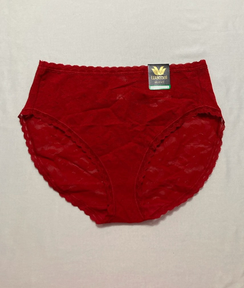 WACOAL High Profile Hi Cut Brief Panty RED L