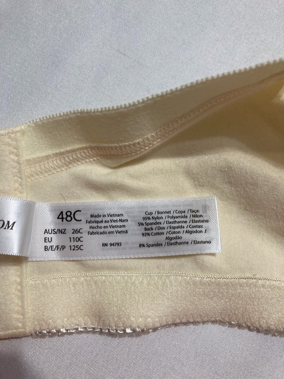 DOMINIQUE Marcelle Everyday Wire Free Soft Cup Comfort Bra CHAMPAGNE 48C
