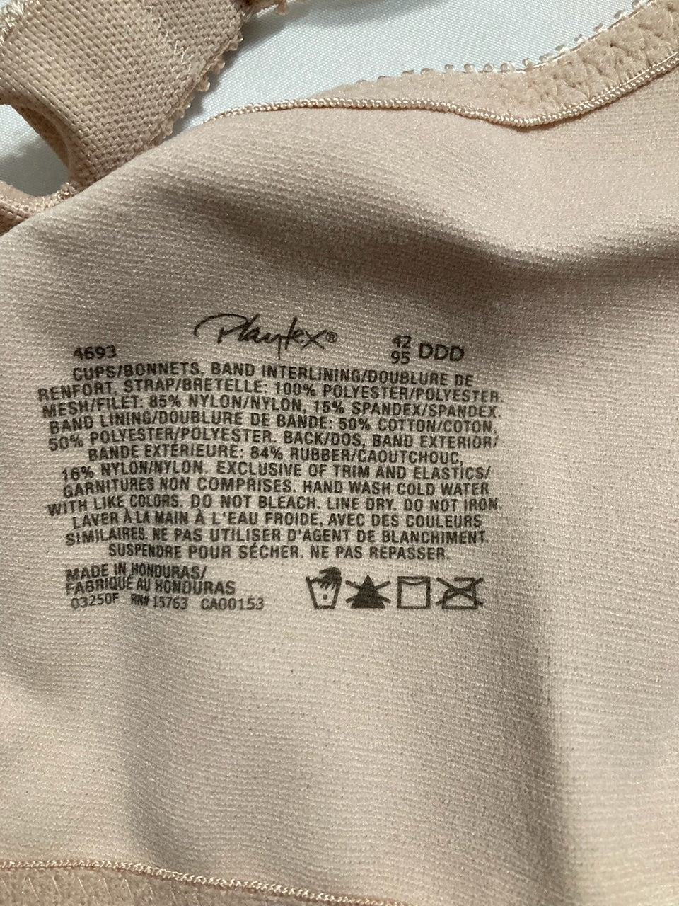PLAYTEX 18 Hour Plus-Size Bras Available CAFE AU LAIT 42DDD