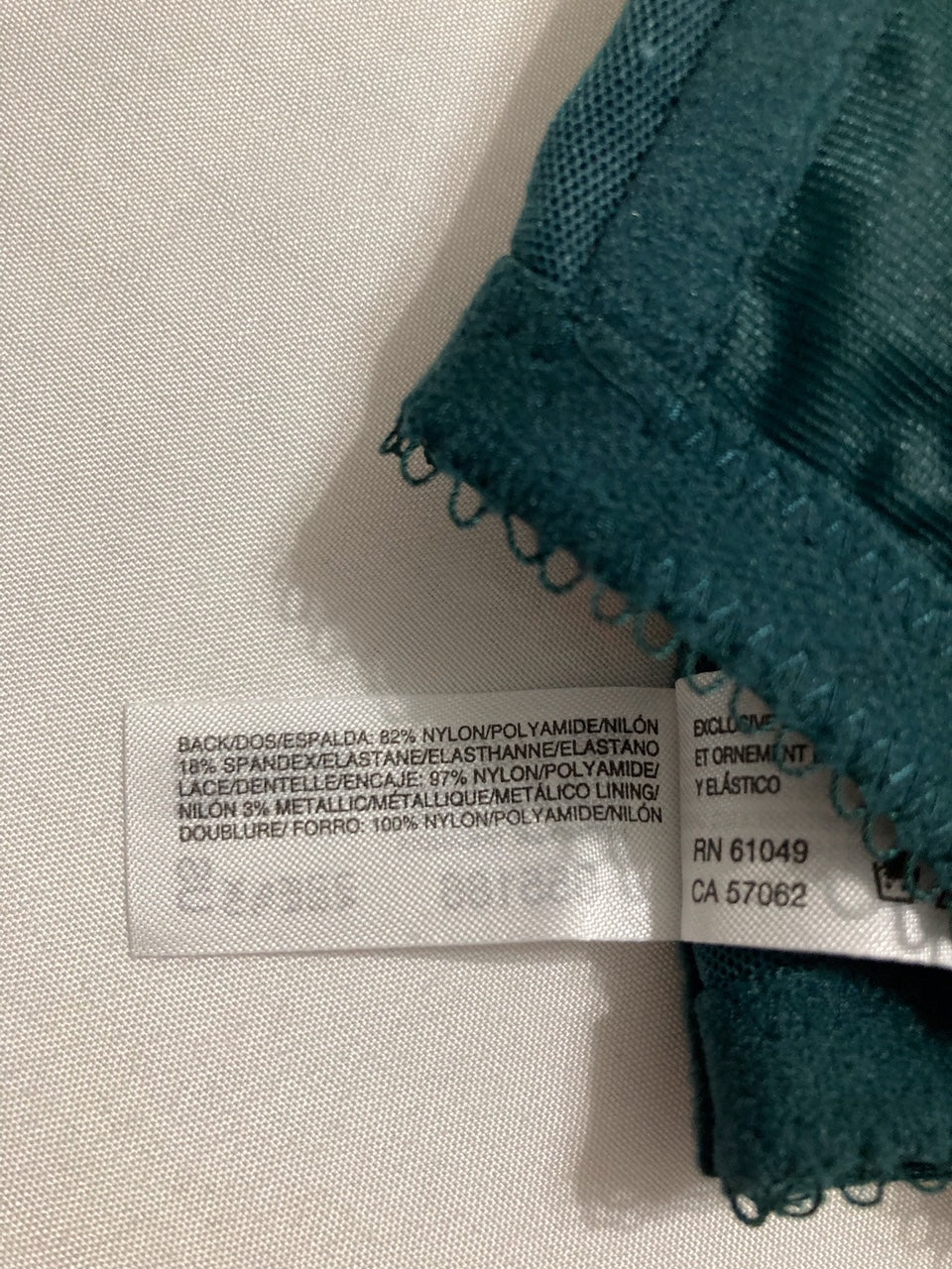 WACOAL Retro Chic Full Figure Underwire Bras GREEN 38D