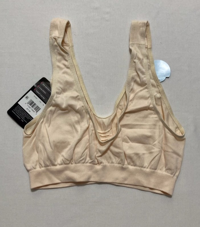 BALI Comfort Revolution Microfiber Crop Bra BEIGE MEDIUM