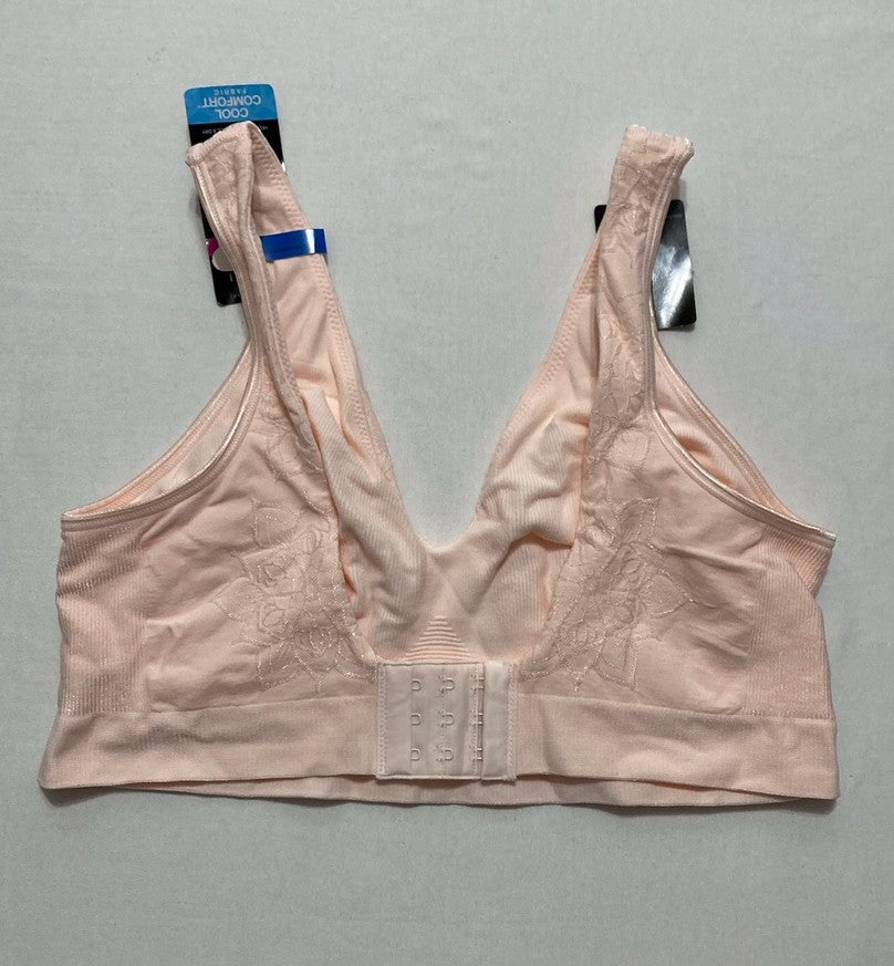 BALI Wireless Bra Comfort Revolution Seamless T-Shirt ROSE XL