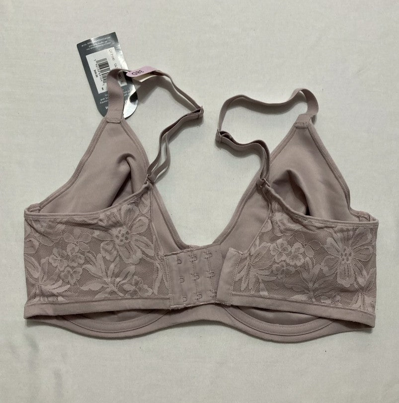 BALI Breathe Lace Underwire Bra Breathable 2-Ply Modal Bra BEIGE 38D