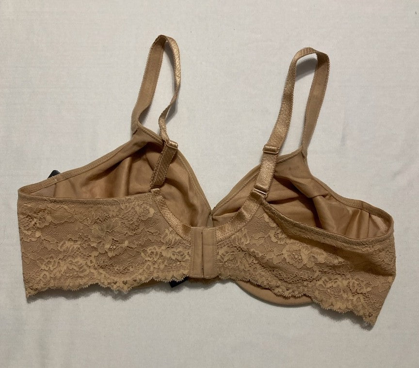 DOMINIQUE Lena Lace Minimizer Bra Seamless Full Figure Underwire BEIGE 42B